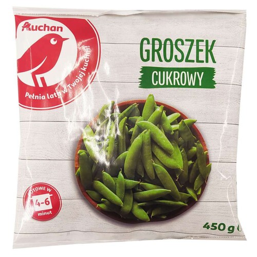 Groszek cukrowy Auchan 450 g