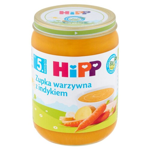 Zupka warzywna z indykiem HiPP 190 g