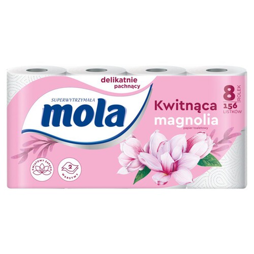 Papier toaletowy magnolia Mola 8 rolek