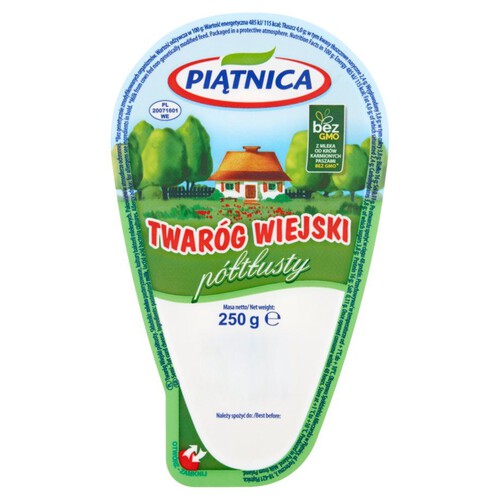 Twaróg wiejski półtłusty Piątnica 250 g