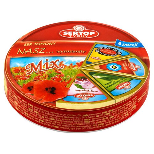 Ser topiony Nasz….ulubiony mix Sertop 140 g