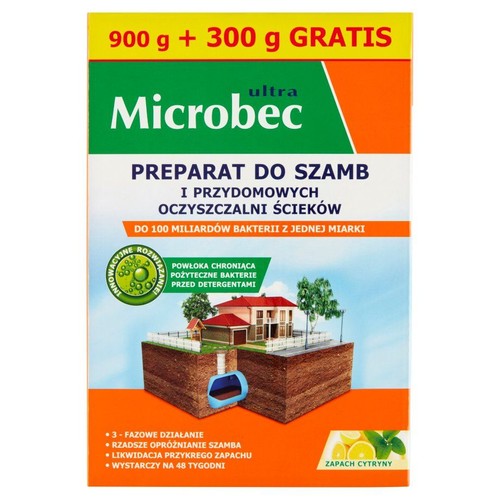 Preparat do szamba Mikrobec 900 g