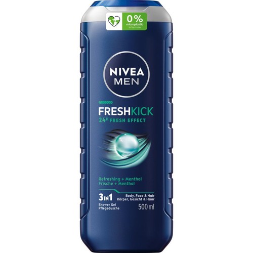 Żel pod prysznic Fresh Kick NIVEA MEN 500 ml