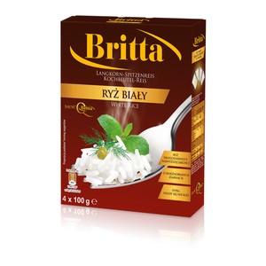 Ryż biały długoziarnisty  Britta 4 x 100 g