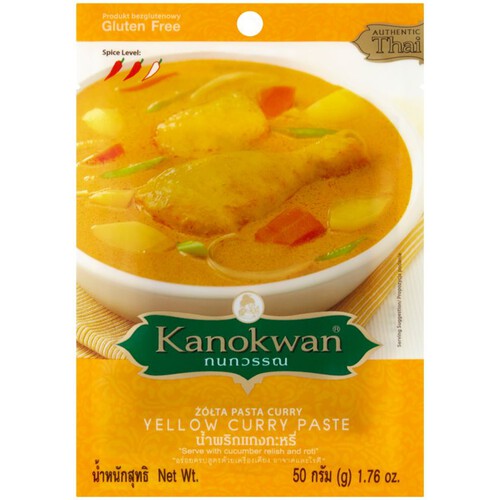 Żółta pasta curry Kanokwan 50 g