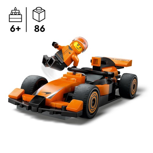 City F1® Kierowca i bolid McLaren 60442 LEGO 1 sztuka