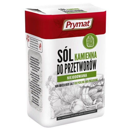 Sól kamienna do przetworów Prymat 1 kg