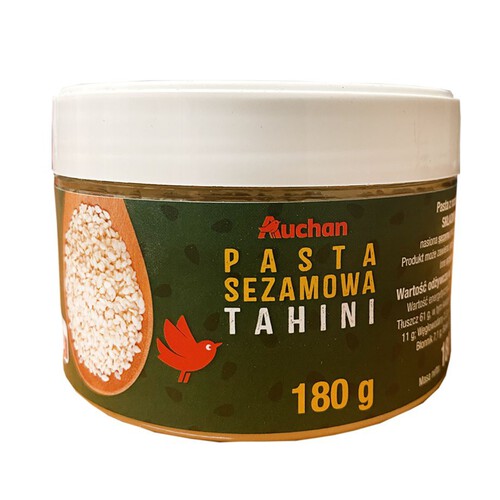 Pasta sezamowa Tahini Auchan 180 g