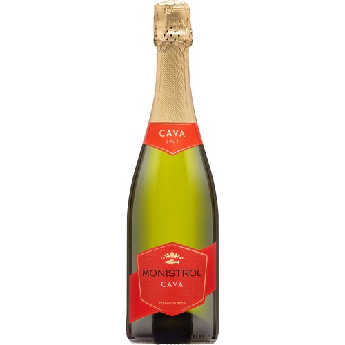 Wino musujące Cava Brut alk. 11,5% obj. Monistrol 750 ml