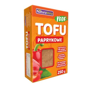 Wegańskie Tofu paprykowe kostka NaturaVena 250 g