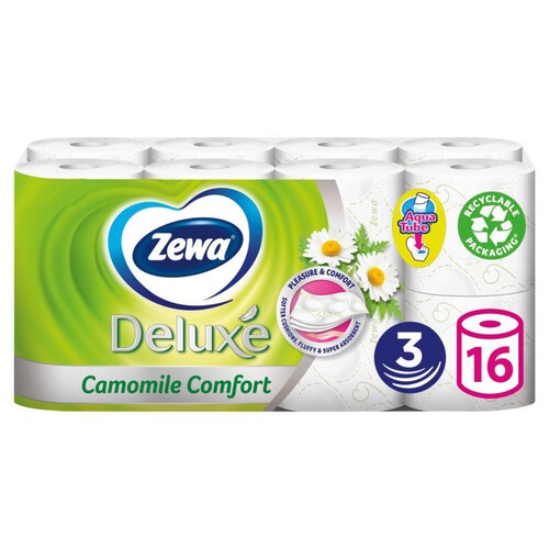 Papier toaletowy Camomile Comfort papier toaletowy Zewa 16 rolek