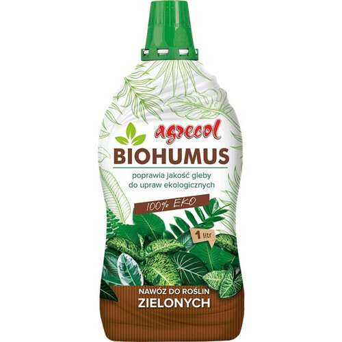 Nawóz do roślin zielonych Biohumus 1l Agrecol 1 l