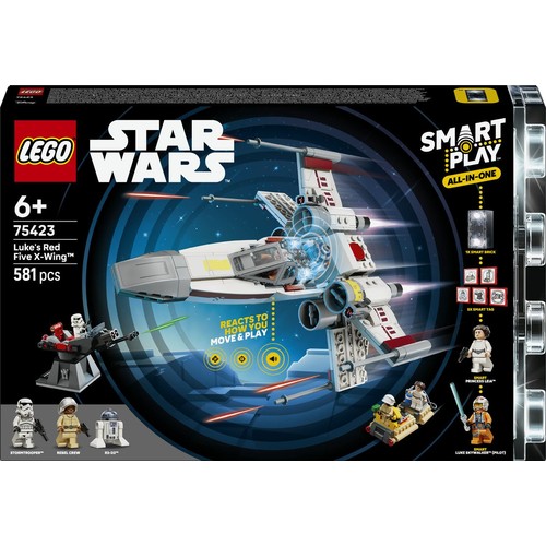 Star Wars SMART Play: X-Wing Czerwona Piątka Luke’a 75423 LEGO 1 sztuka