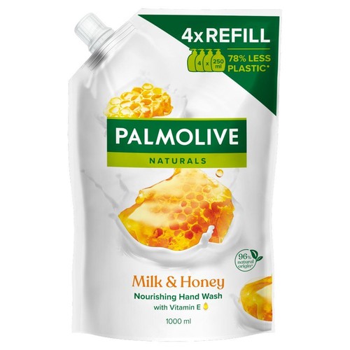 Mydło w płynie zapas mleko i miód Palmolive 1 l