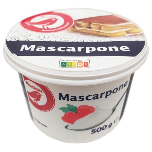 Mascarpone Auchan 500 g