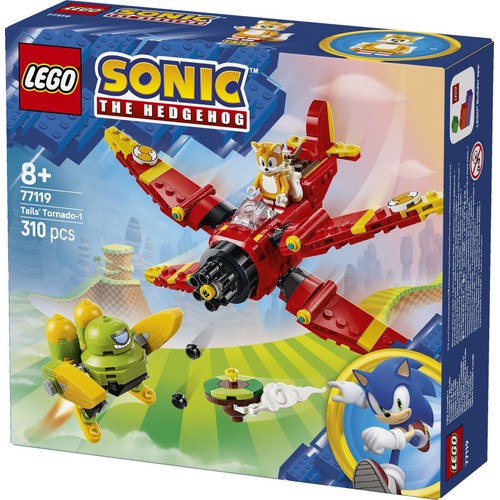 Sonic the Hedgehog Tails i Tornado-1 77119 LEGO 1 sztuka