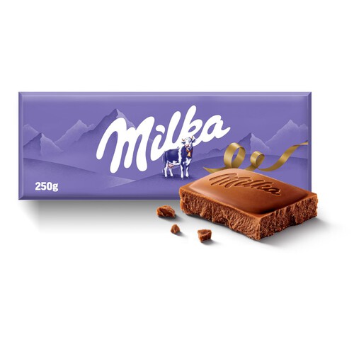 Czekolada mleczna z mleka alpejskiego Milka 250 g