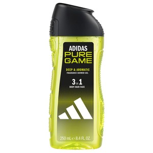 Żel pod prysznic dla mężczyzn 3 in 1 Pure Game Adidas 250 ml