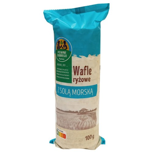 Wafle ryżowe z solą morską Pewni Dobrego 100 g