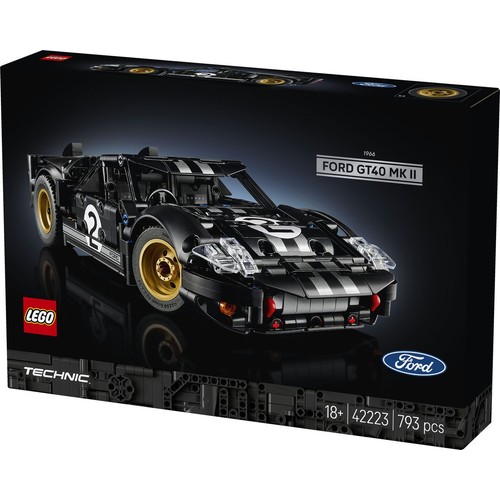 Technic Samochód wyścigowy 1966 Ford GT40 MKII 42223 LEGO 1 sztuka