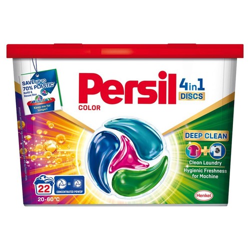 Kapsułki do prania 4in1 Deep Clean color Persil 22 kapsułki
