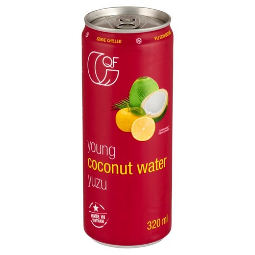 Woda kokosowa z puree z yuzu  QF 320 ml