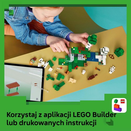 Minecraft Przetrwanie pierwszej nocy 21593 LEGO 1 sztuka