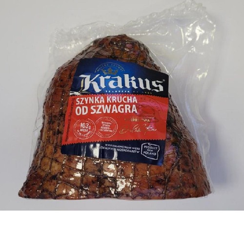Szynka krucha porcja Krakus na wagę ok. 450g