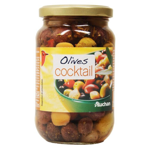 Mix oliwek w zalewie Auchan 340/220 g