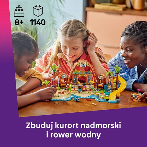 Zestaw Friends Rodzinne wakacje na plaży 42673 LEGO 1 sztuka