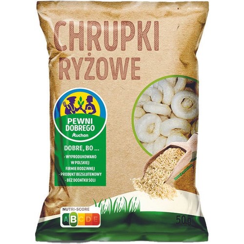 Chrupki ryżowe  Pewni Dobrego 50 g