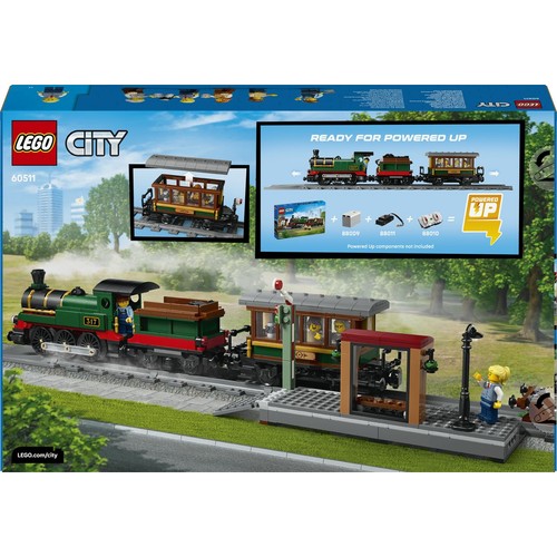 City Retro pociąg z lokomotywą parową 60511 LEGO 1 sztuka