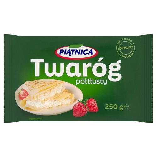 Twaróg półtłusty Piątnica 250 g