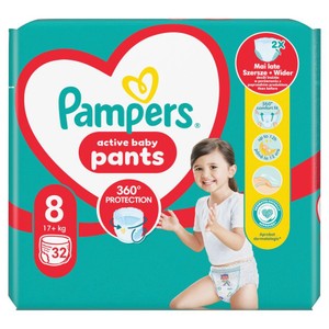 Pieluszki Pants 8  19+kg Pampers 32 sztuki