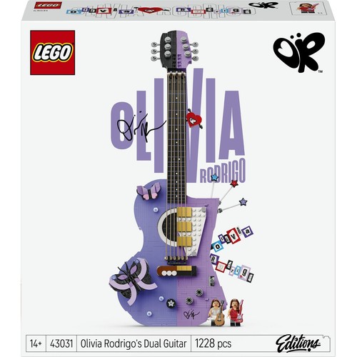 Editions Podwójna gitara Olivii Rodrigo 43031 LEGO 1 sztuka