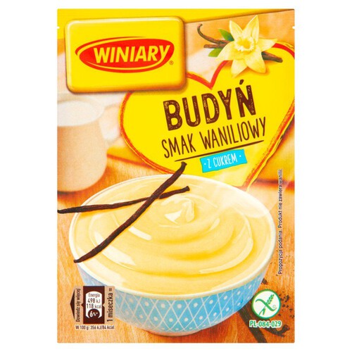 Budyń o smaku waniliowym z cukrem Winiary 60 g