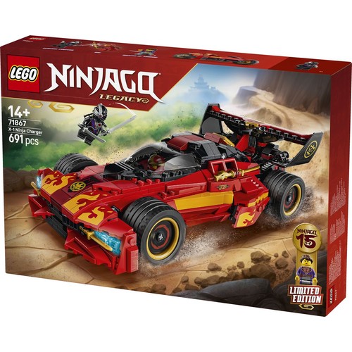 NINJAGO Ninjaścigacz X-1 - 15-lecie 71867 LEGO 1 sztuka