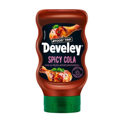 Sos w stylu amerykańskim Spicy Cola Develey 300 ml