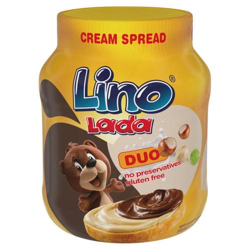 Krem czekoladowo - orzechowy Duo Lino Lada 350 g