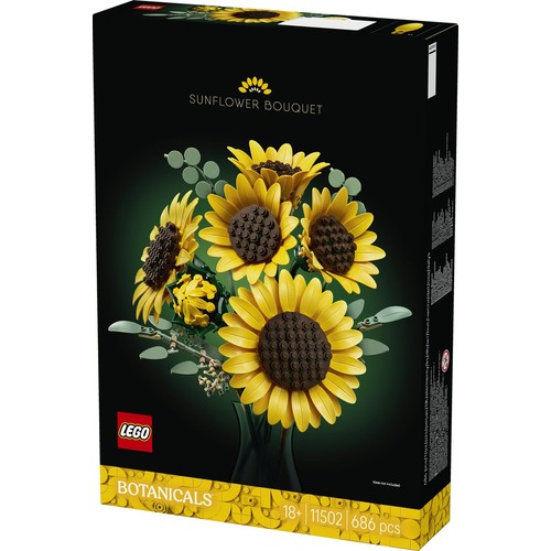 Botanicals Bukiet słoneczników 11502, kwiatowa dekoracja LEGO 1 sztuka