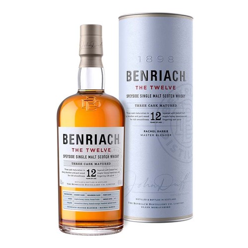 The Twelve Whisky 12 years of age alk.46% obj. Benriach 700 ml