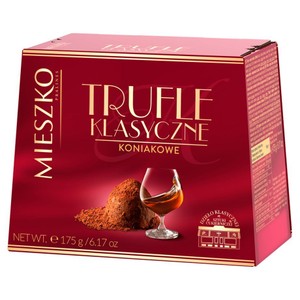 Trufle klasyczne koniakowe Mieszko 175 g