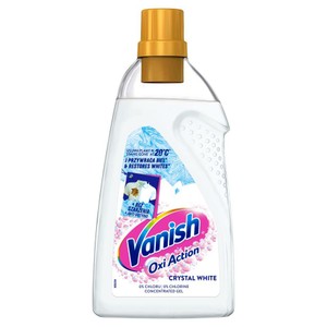 Odplamiacz do tkanin Oxi Action Crystal White Żel Vanish 1,5 l