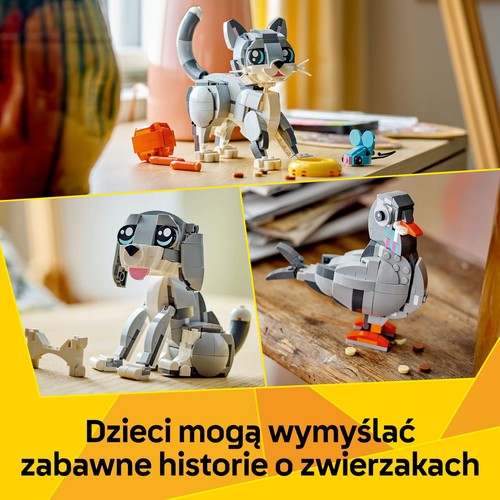 Creator 3 w 1 Psotny kot 31163 LEGO 1 sztuka