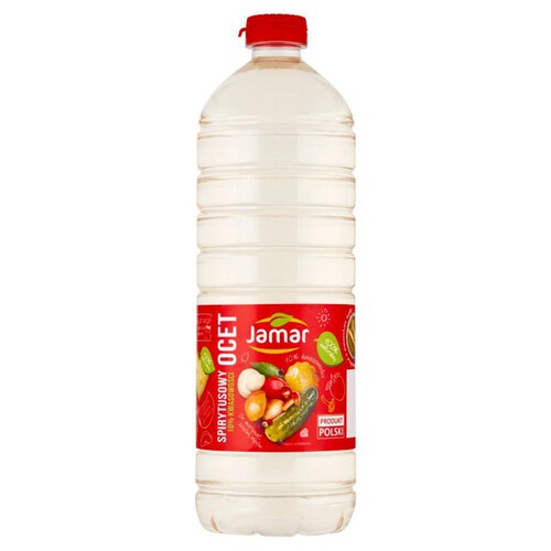 Jamar -  Ocet fermentacyjny spirytusowy 10% kwasowości Jamar 1 l