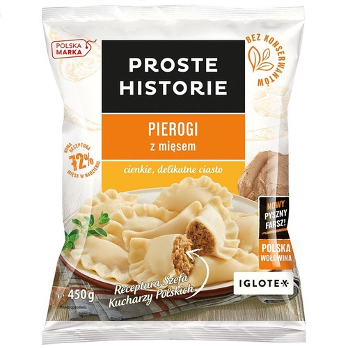 Pierogi z mięsem   Proste Historie 450 g