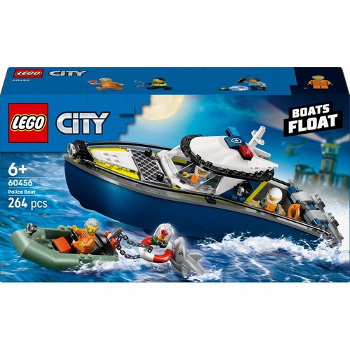 City Pościg łodzią policyjną 60456 LEGO 1 sztuka