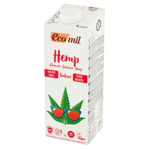 BIO Napój z konopi bez cukru  EcoMil 1 l