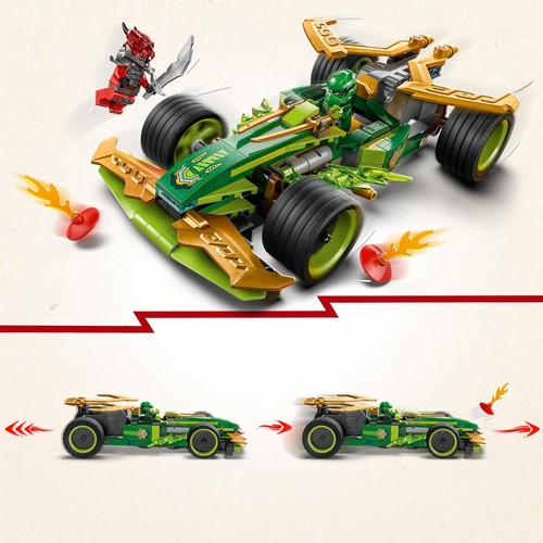 NINJAGO® Samochód wyścigowy Lloyda z napędem typu pull-back 71828 LEGO 1 sztuka