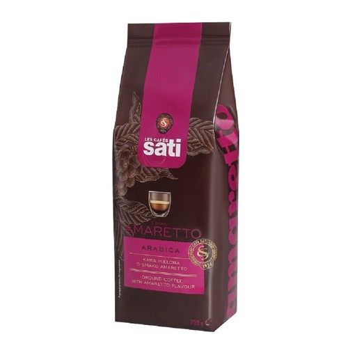 Kawa mielona o smaku Amaretto  Cafe Sati 250 g
